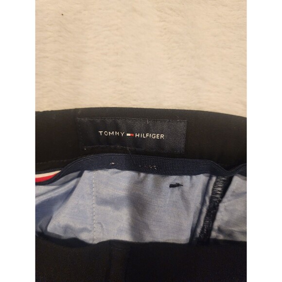 Tommy Hilfiger Black Mens Dress Pants 32x31 - Picture 2 of 5